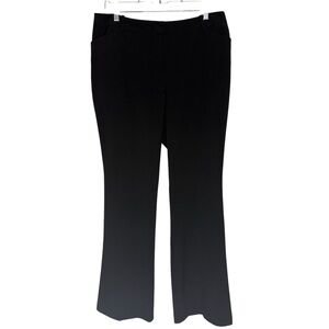 Worthington Modern Fit Black Long Length Career Dress Pants Size 16L
